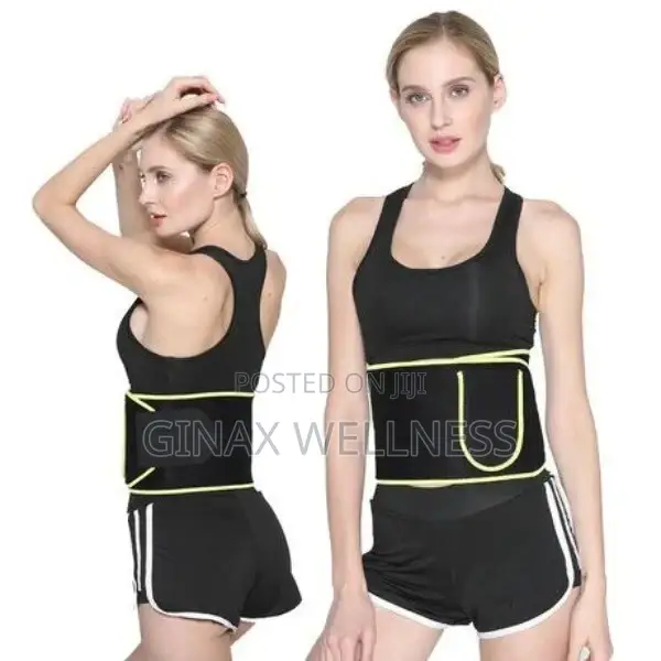 NEOPRENE Waist Trainer Belt With Pouch |Yoga Belt With Pouch