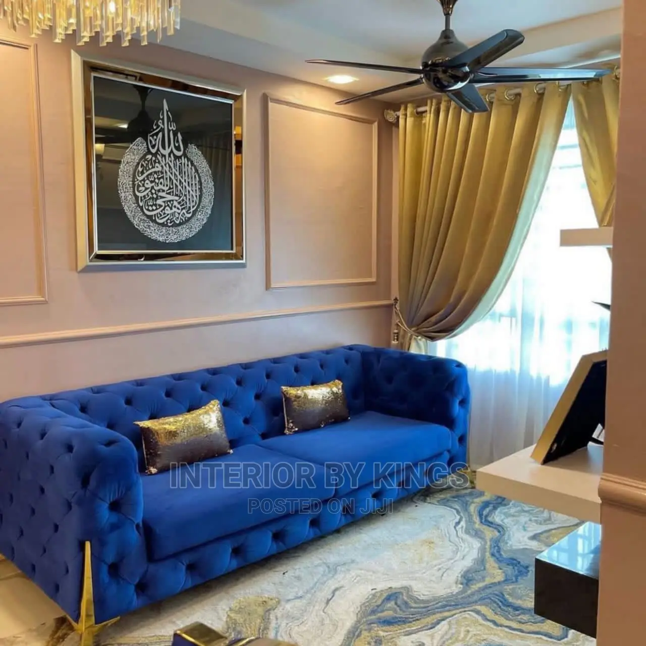 3seater Chesterfield Sofa Can Be Made in Colors