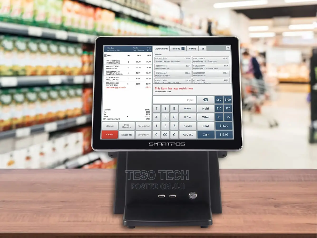 Cash Register Pos Touch Screen