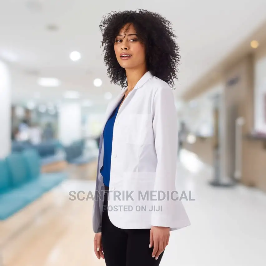 High Quality Lab Coat Long White Women's