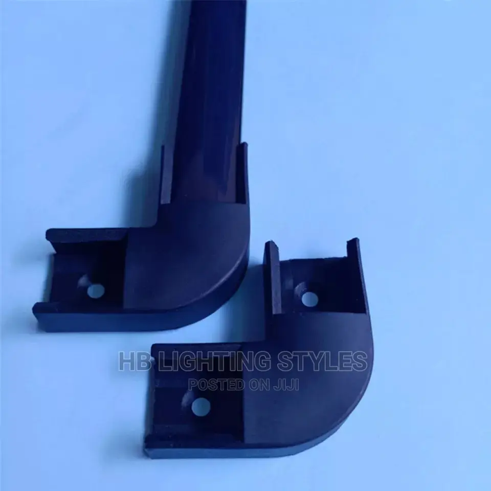 Black U/v/Yw Style Shaped Aluminium Led Profile