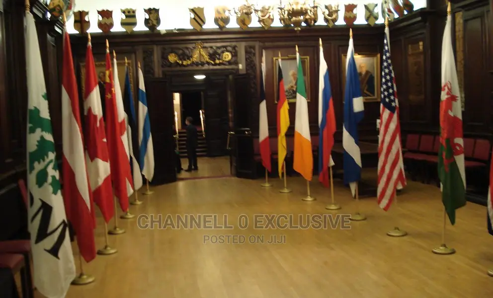 All Country Flags With Stand