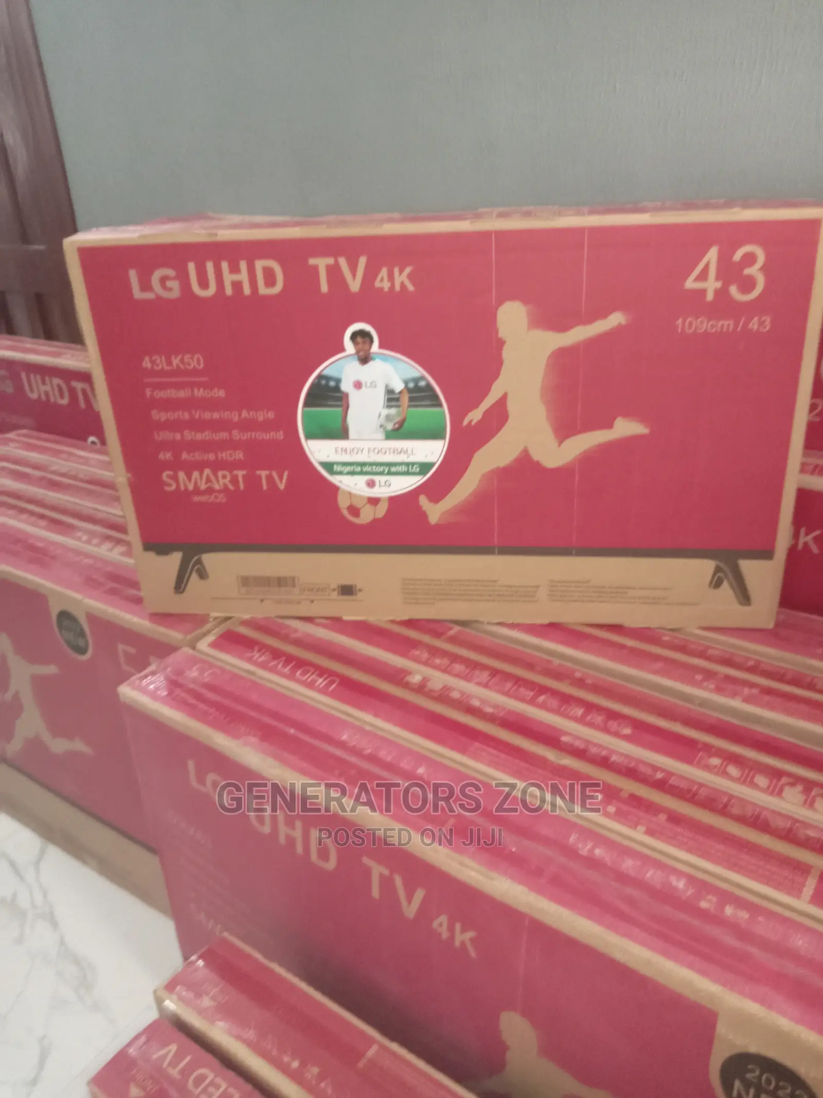 Brand New Smart TV 43'' Inch TV With Mira Cast