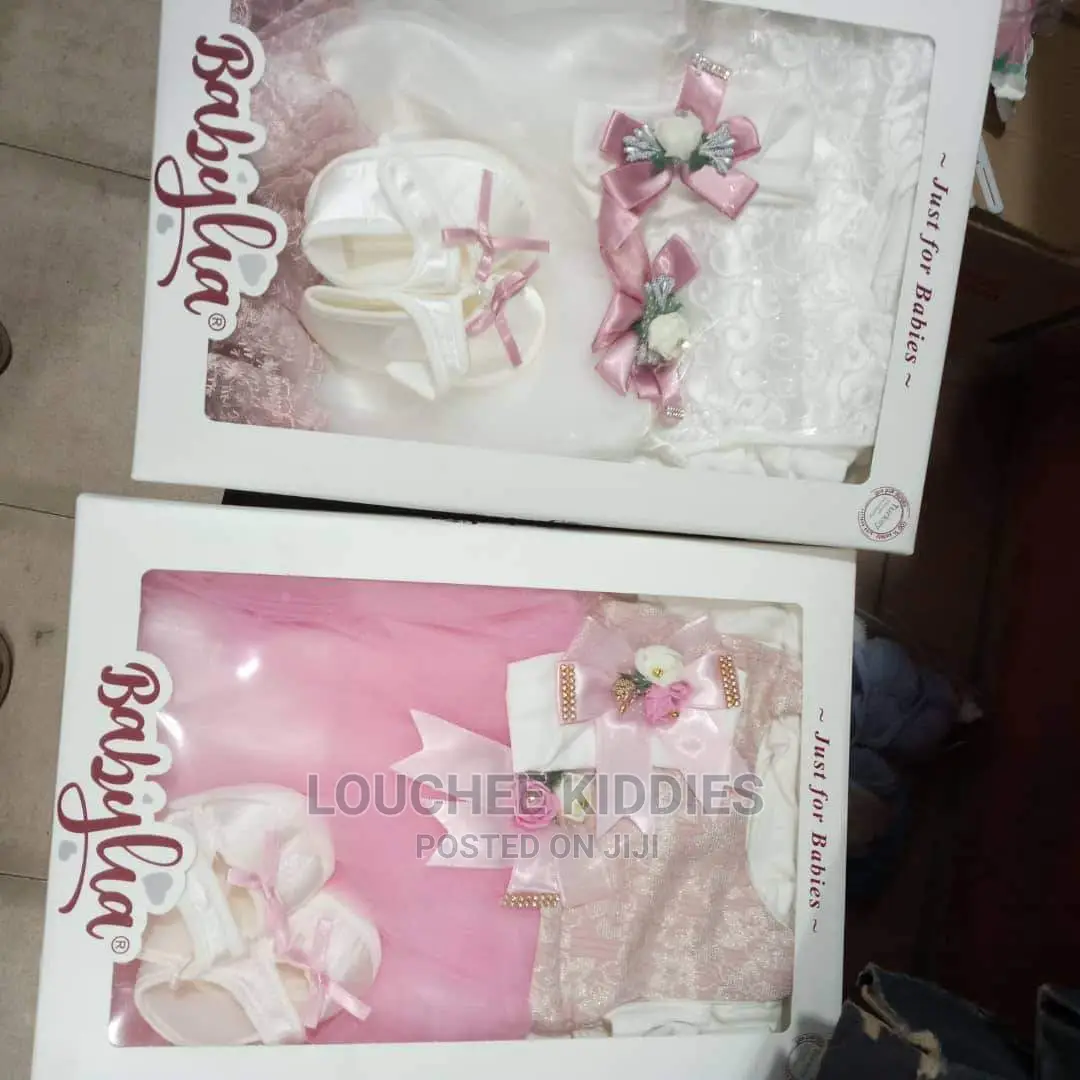 Baby Girl New Born Gown/Christening Wear