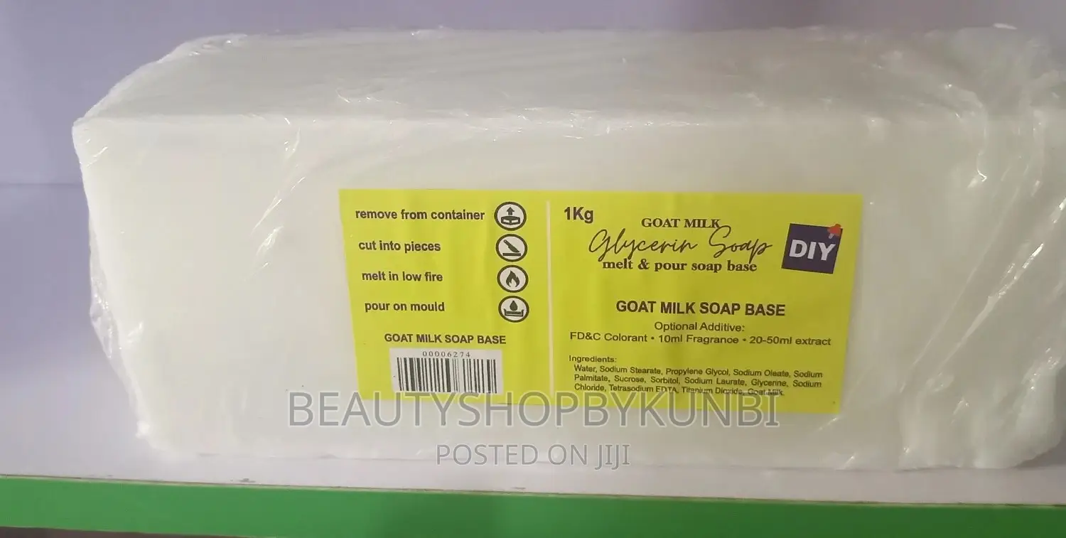 Goat Milk Melt Pour Base 1kg