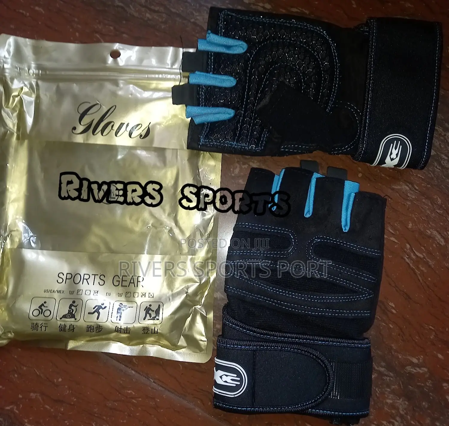 A Multipurpose Fitness Weight Lifting/Training Gloves M/L/Xl
