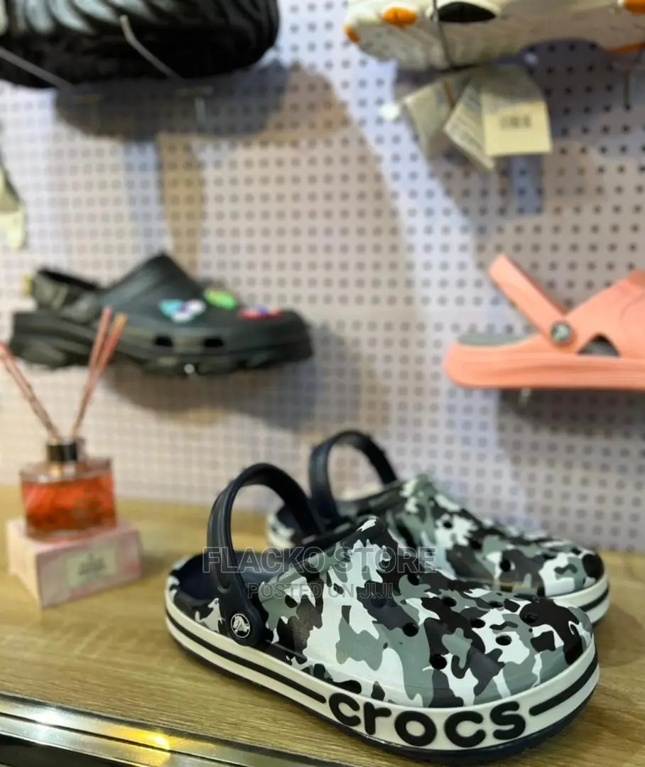 Original Camouflage Designs Crocs Available