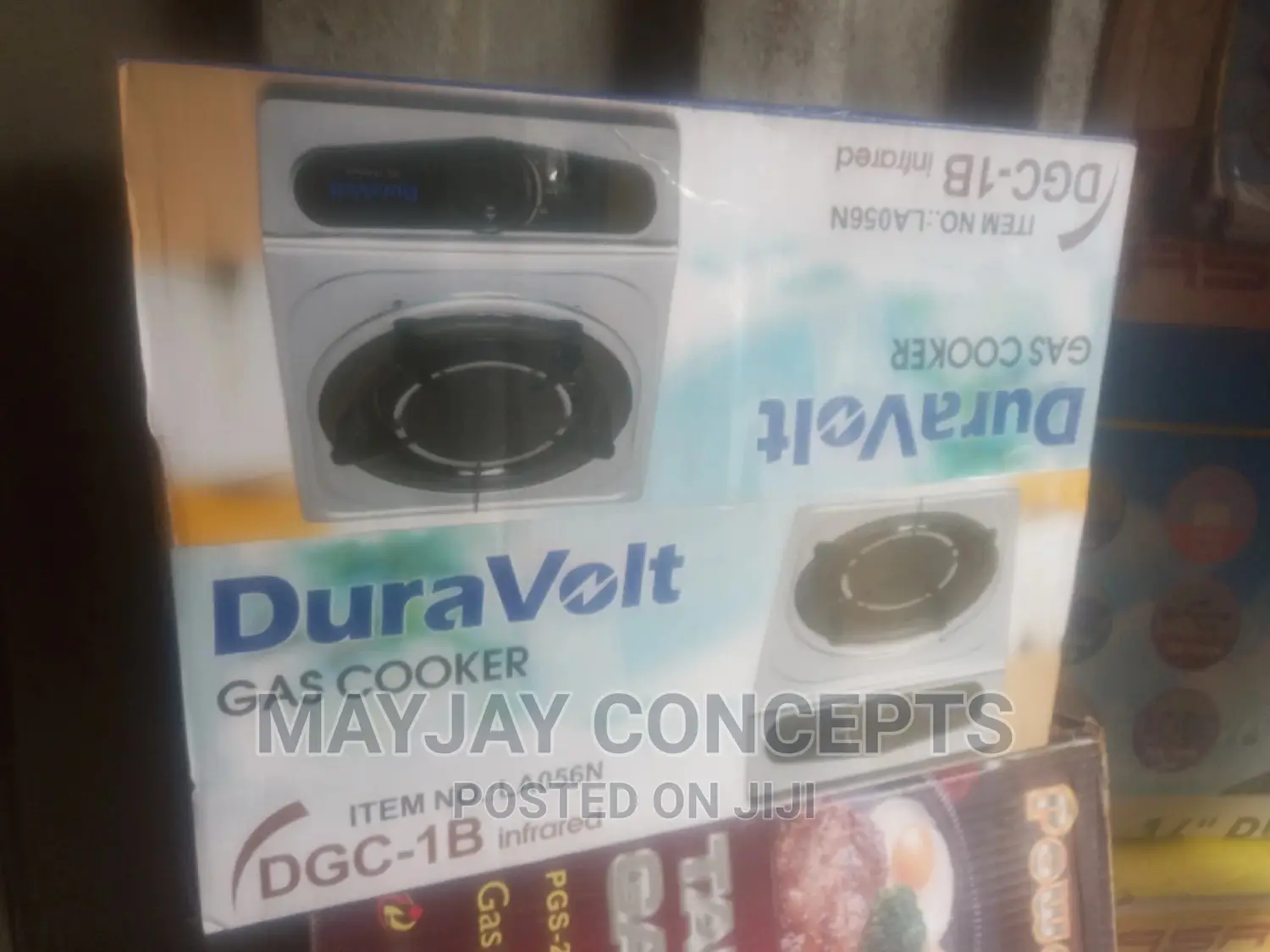 Duravolt Single Top Burner With Infrared Gas Cooker