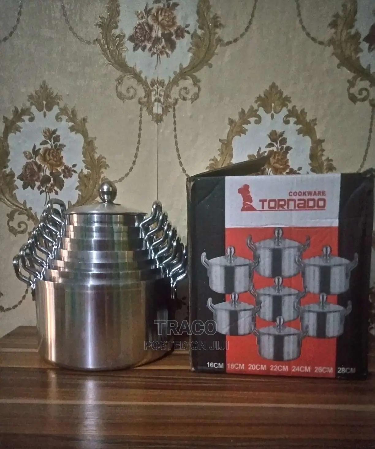 Tornado Aluminium Cookware Set - 7pcs