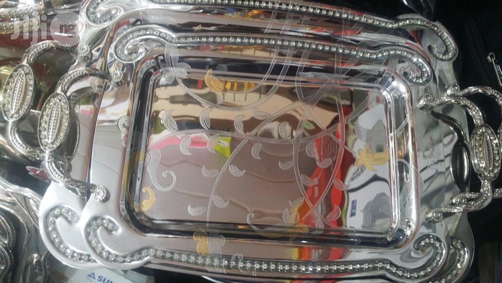 Unique Stainless Steel 18/10 Tray By 2