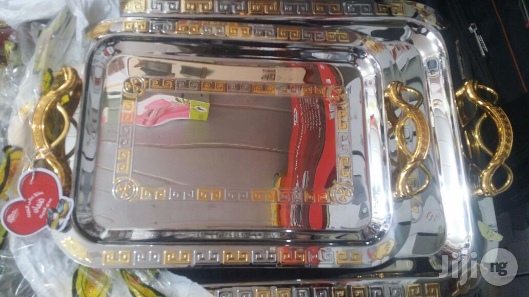 Gushe Stainless Steel Tray By 3,18/10