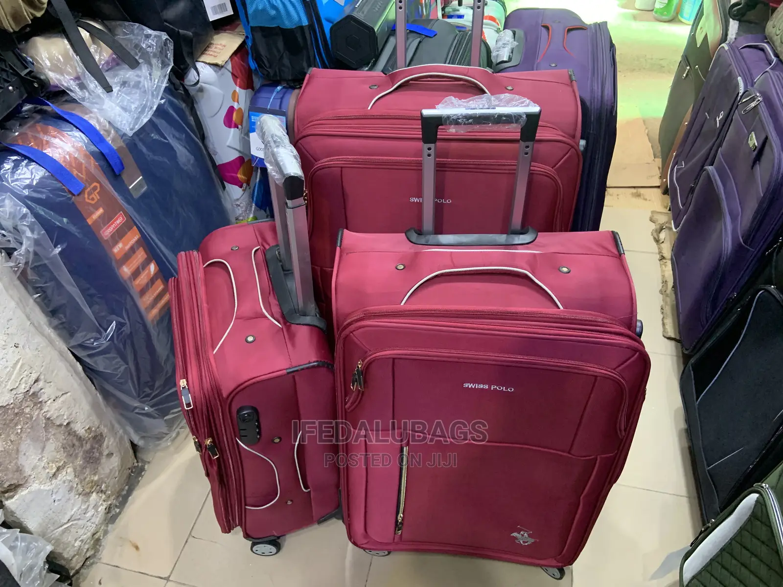 Set of Swiss Polo Traveling Luggage