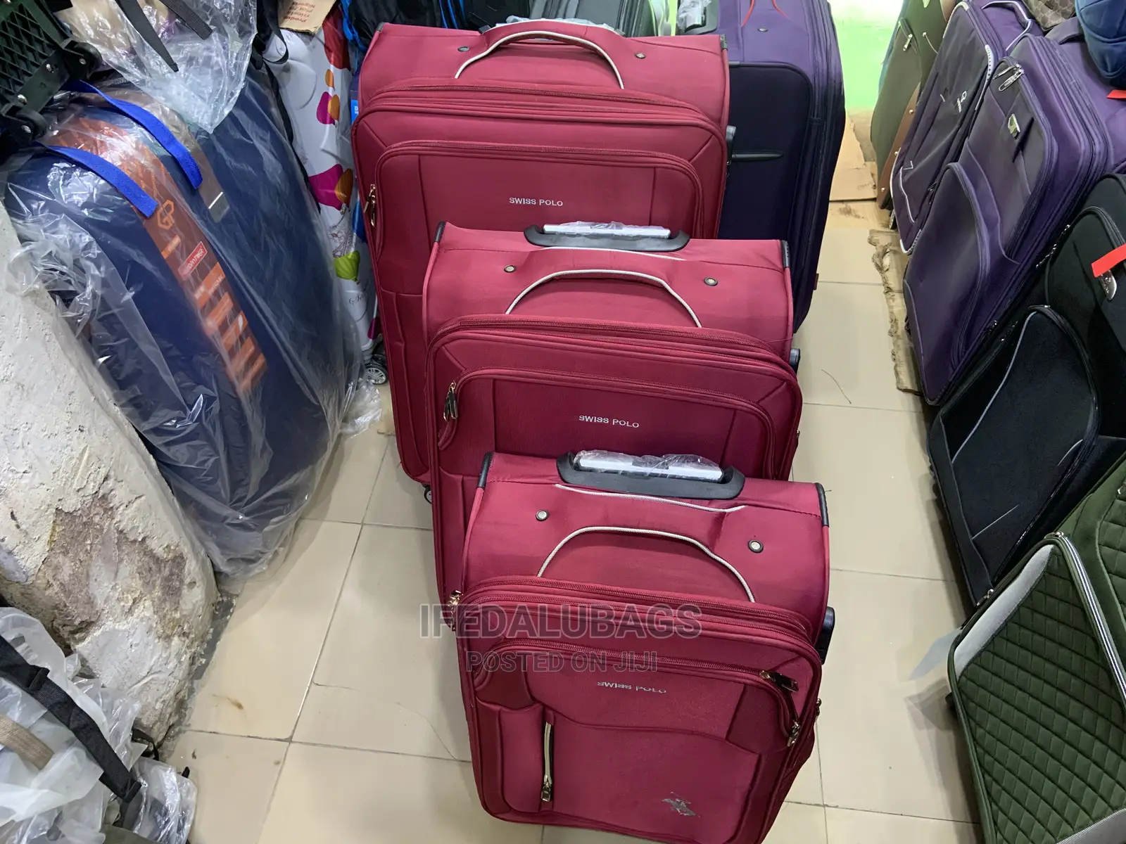 Set of Swiss Polo Traveling Luggage