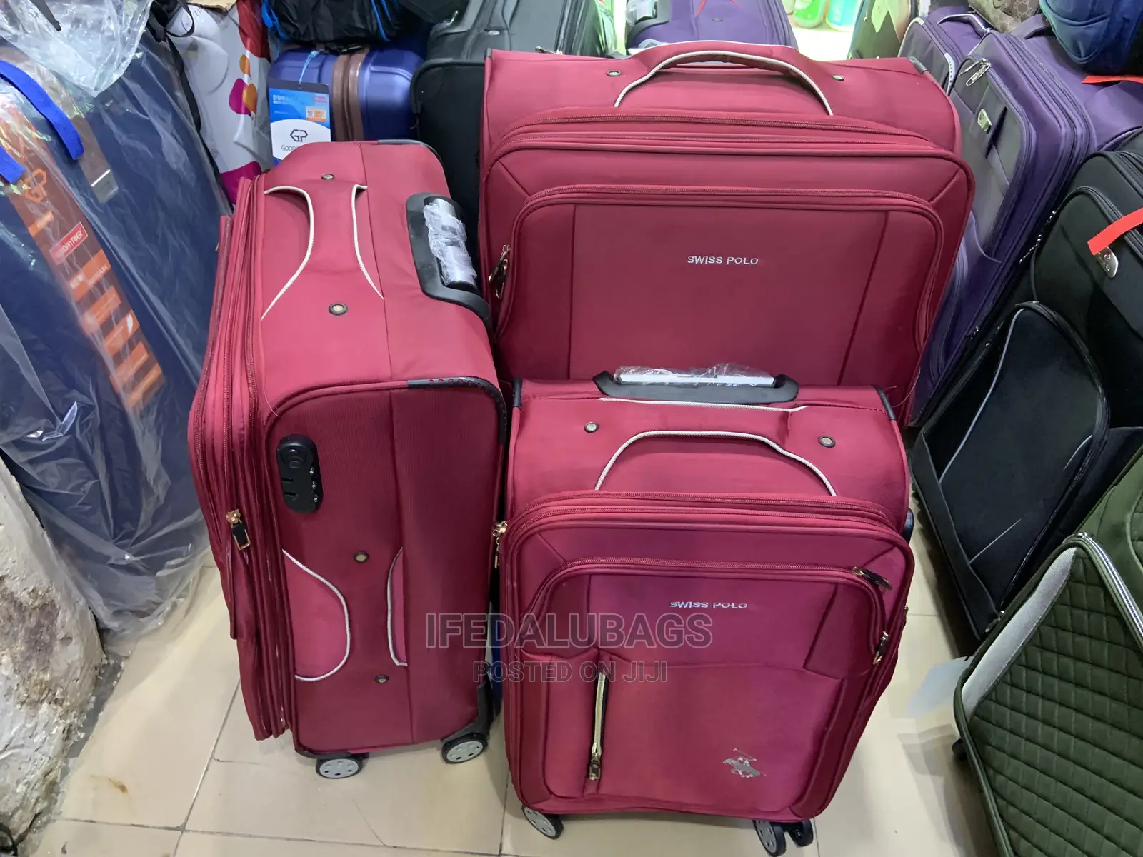 Set of Swiss Polo Traveling Luggage