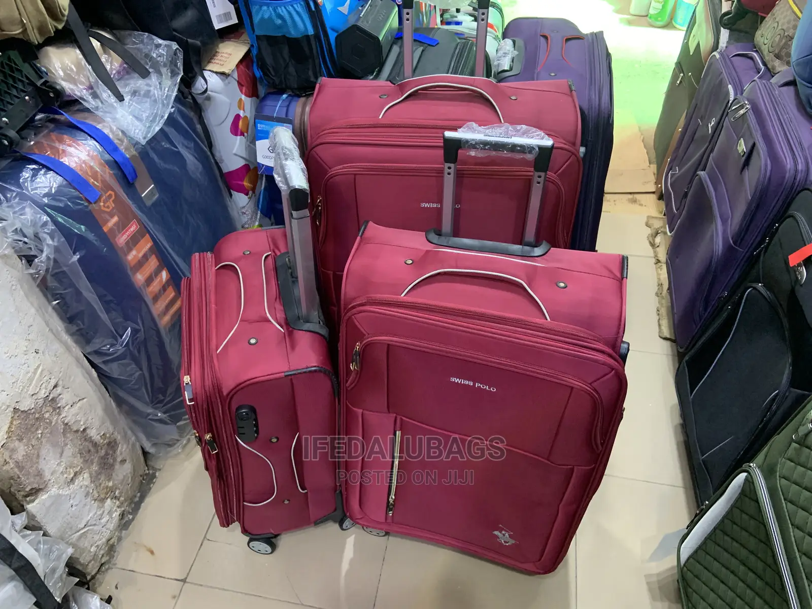 Set of Swiss Polo Traveling Luggage
