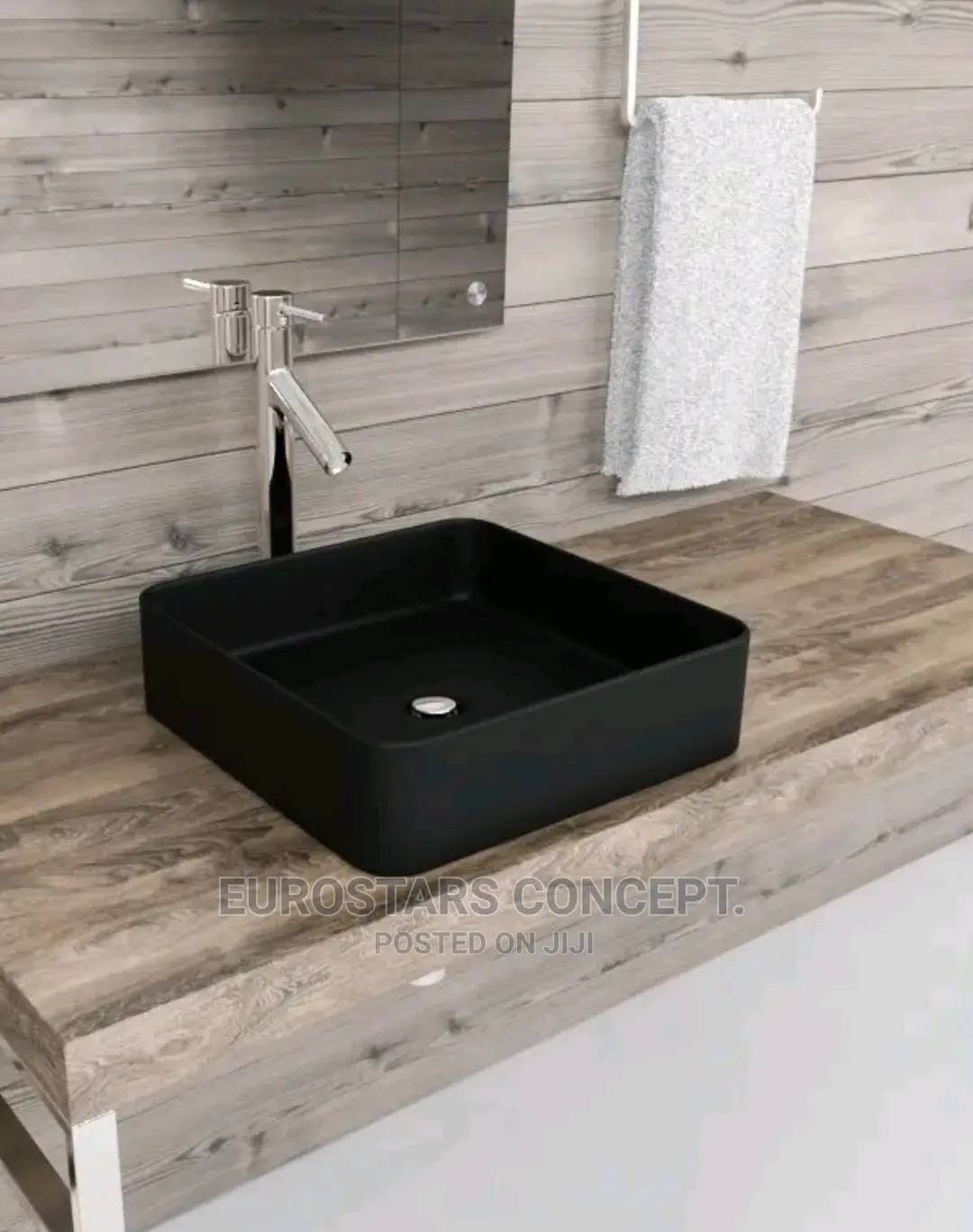 Black Executive Washing Hand Basin