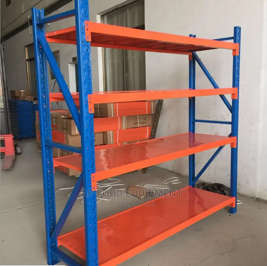 Orange Color Original Warehouse Heavy Duty Racks 8by7ft.