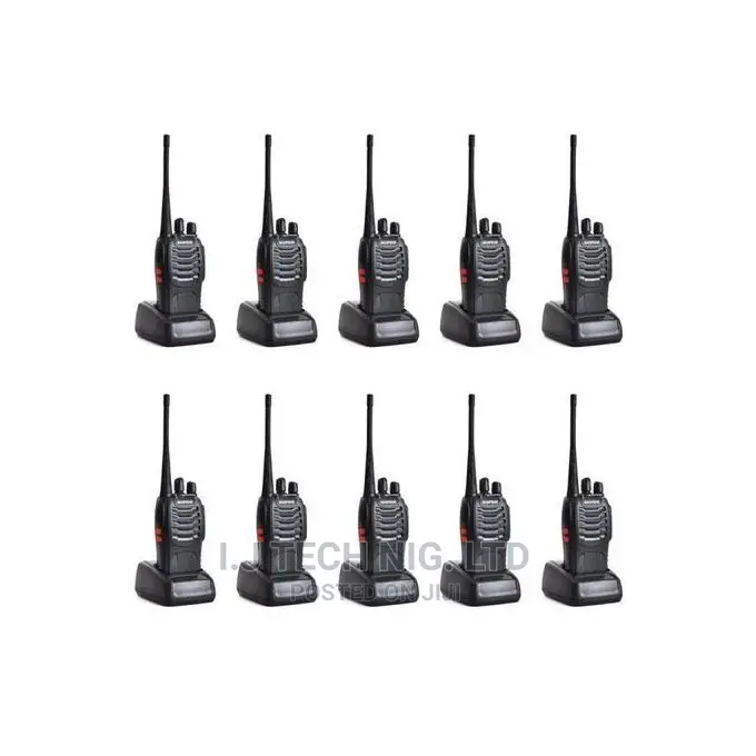 10 Pieces Baofeng Bf888s Walkie Talkie Radio