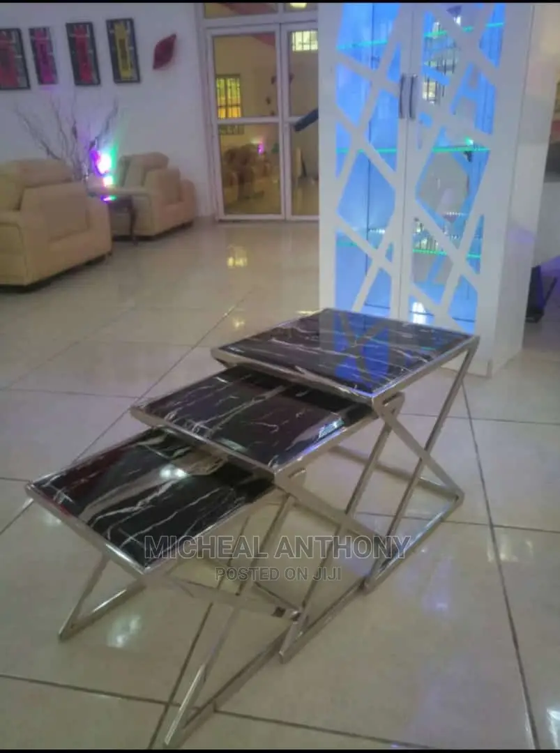 Three in One Table Marble Top