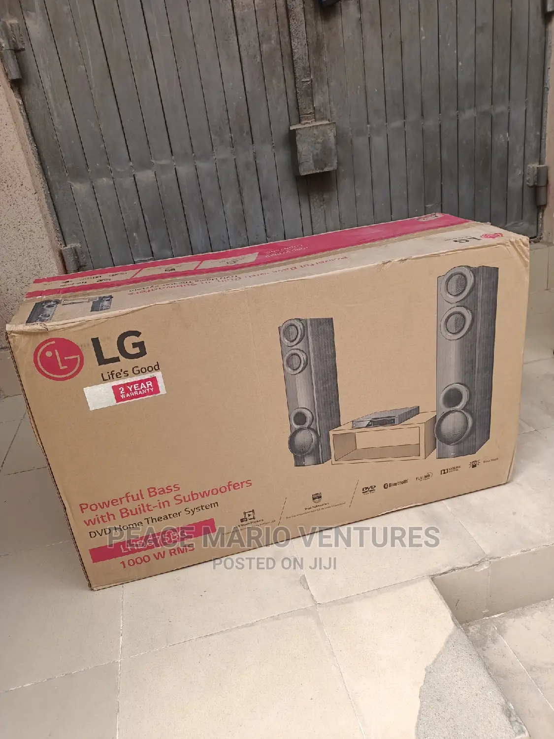 Original Lg Powerful Bass Home Theater With 2years Warranty