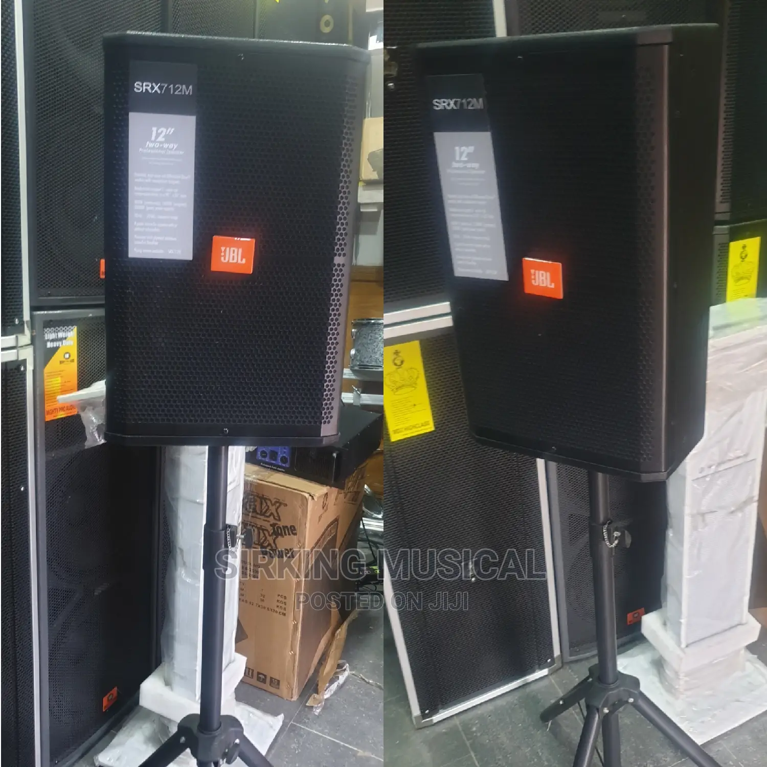 SRX712M JBL Hanging Monitor Speaker Comes in Pairs