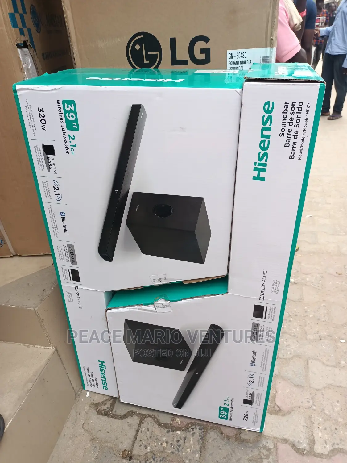 Hisense Best Quality Soundbar 320watts With 1year Warranty