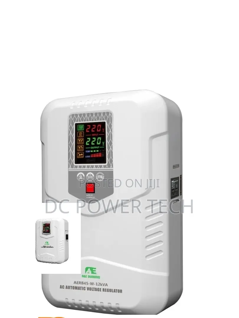 12kva a E Dunamis Relay Stabilizer (45v - 270v)