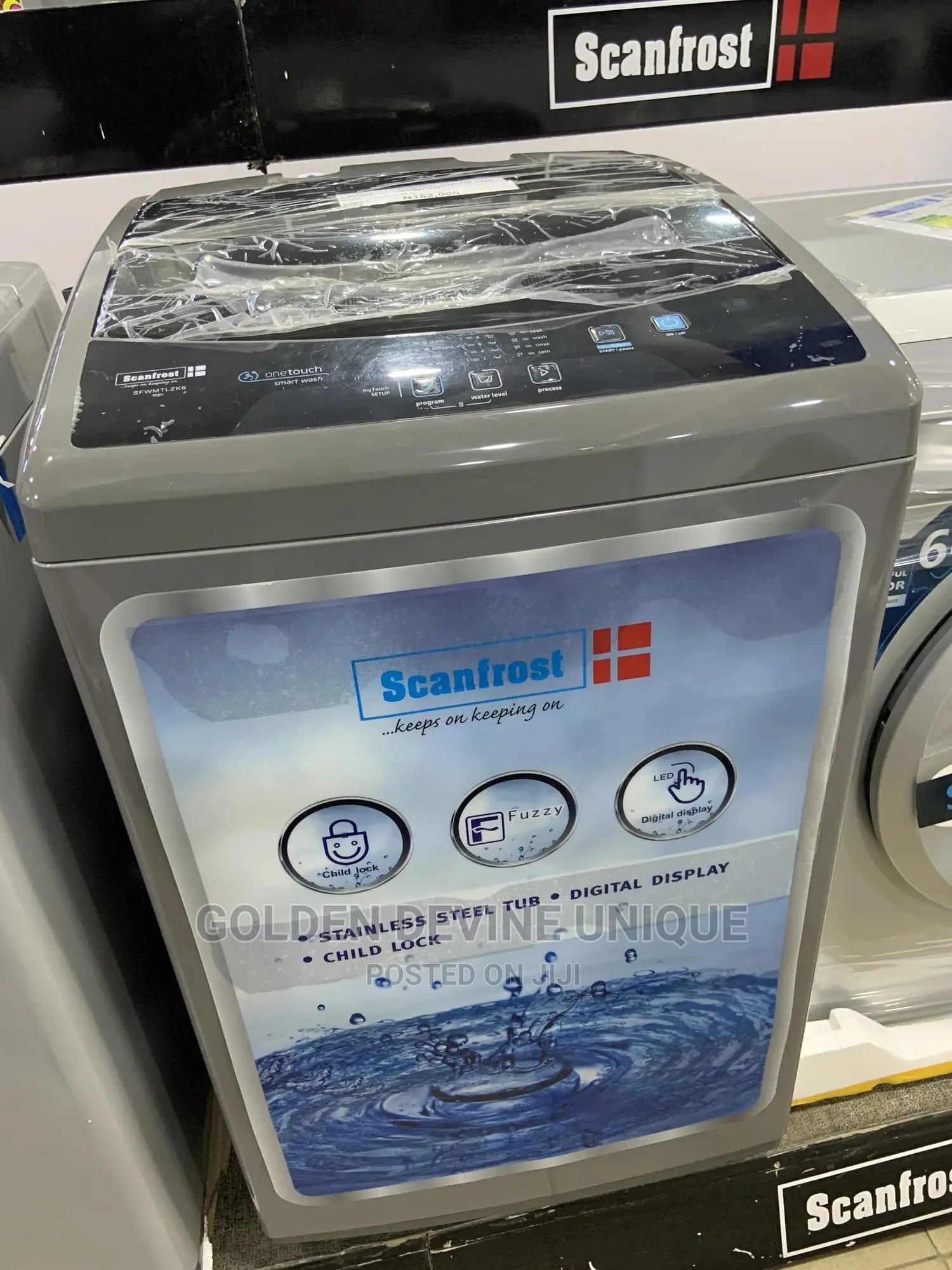 Scanfrost Washing Machine Top Load
