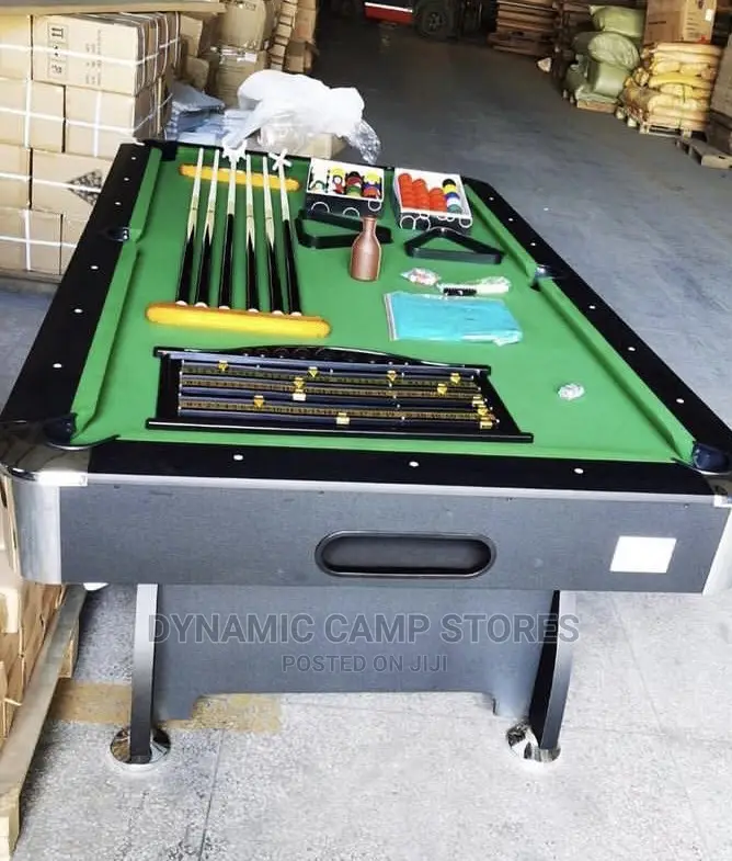 New 8ft Snooker Pool Table With Accessories