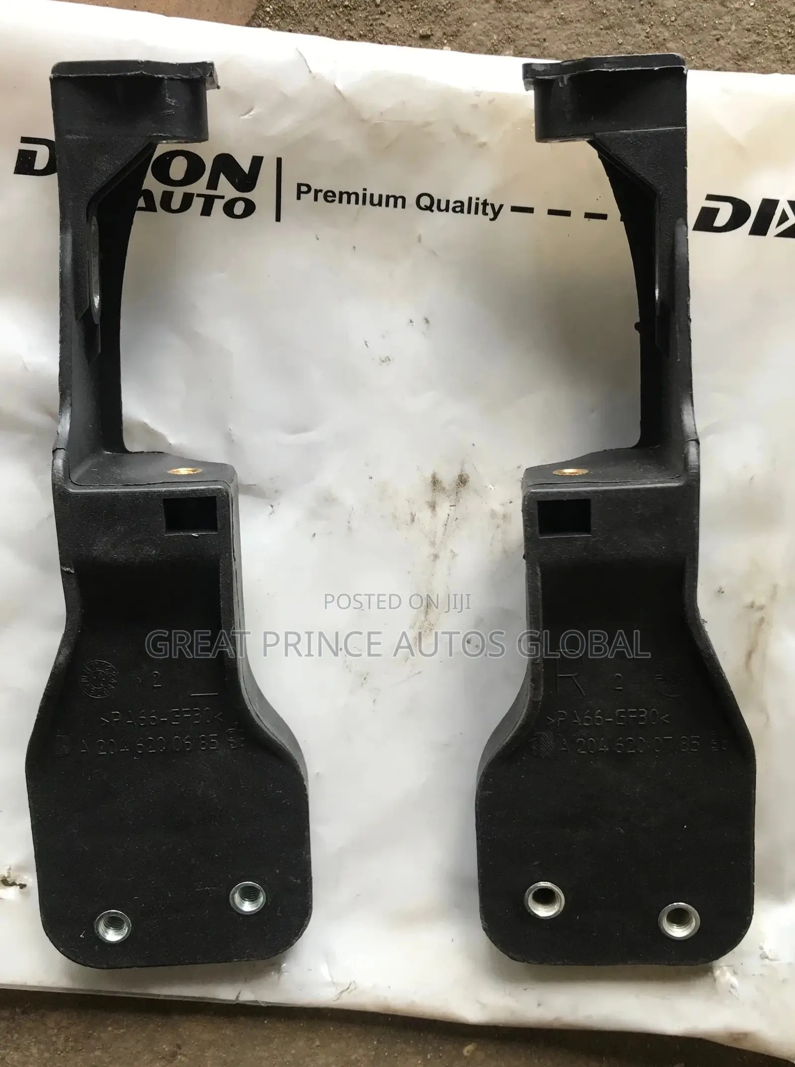 Front Bumper Bracket Glk350 for Head Lamp Support