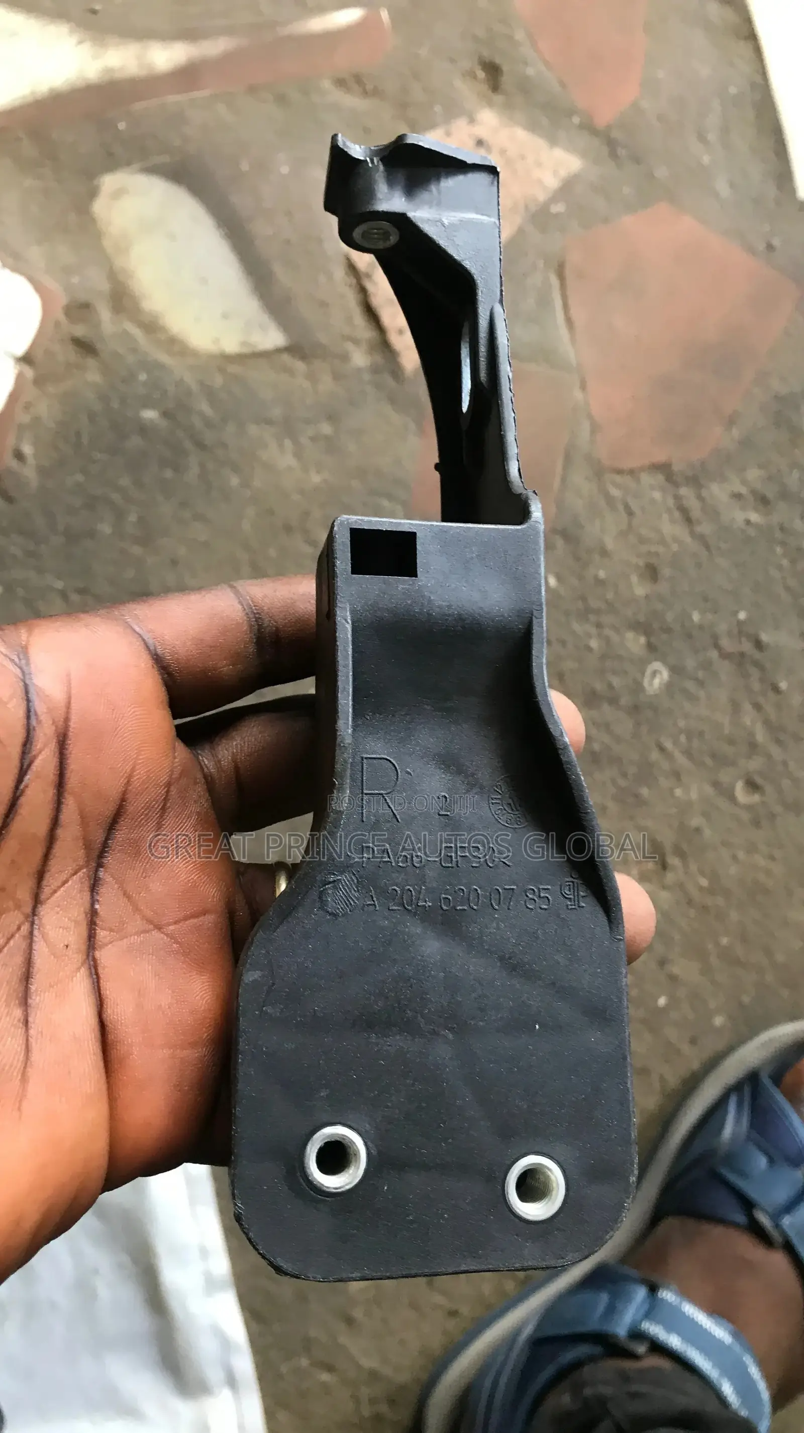 Front Bumper Bracket Glk350 for Head Lamp Support