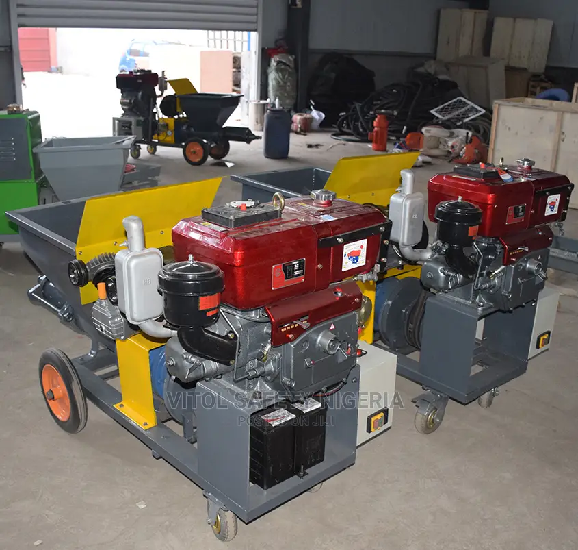 Diesel Mortar Cement Sprayer Machine