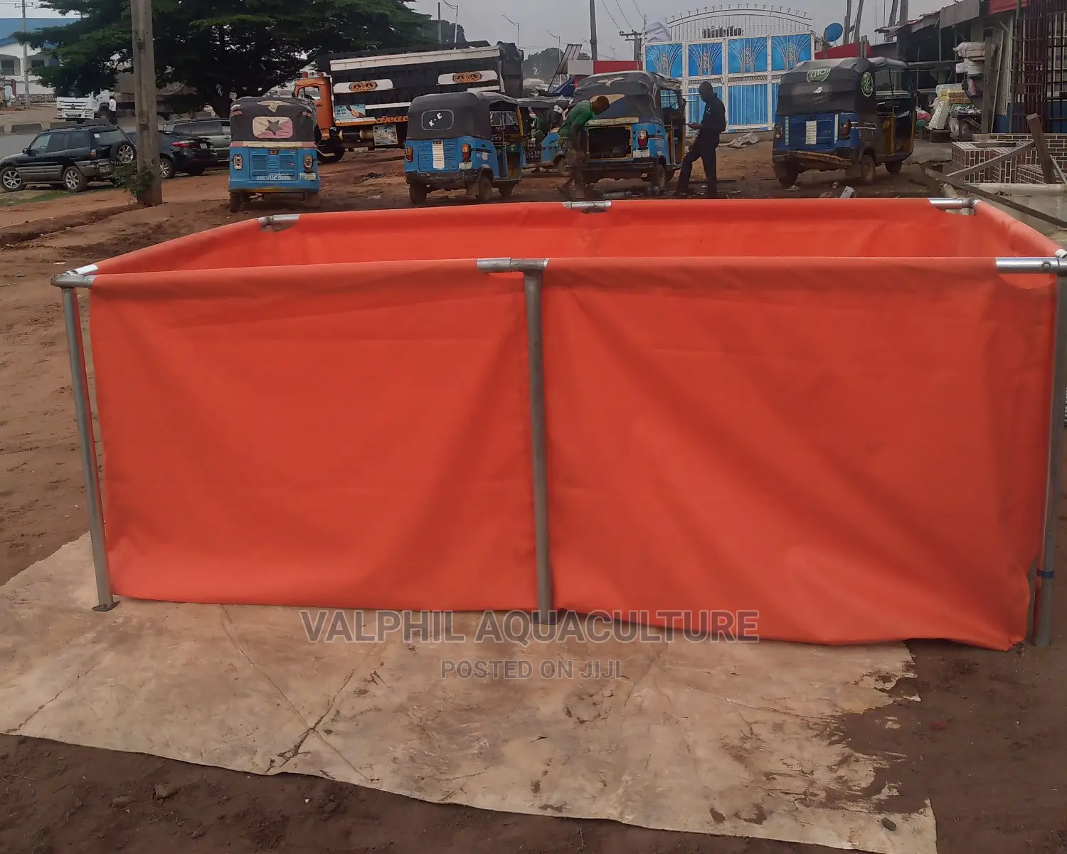 Firm Tarpaulin Fish Pond.