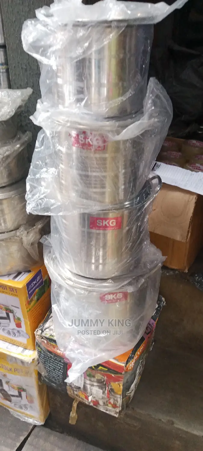 Stainless Steel Stock Pot
4 Pcs