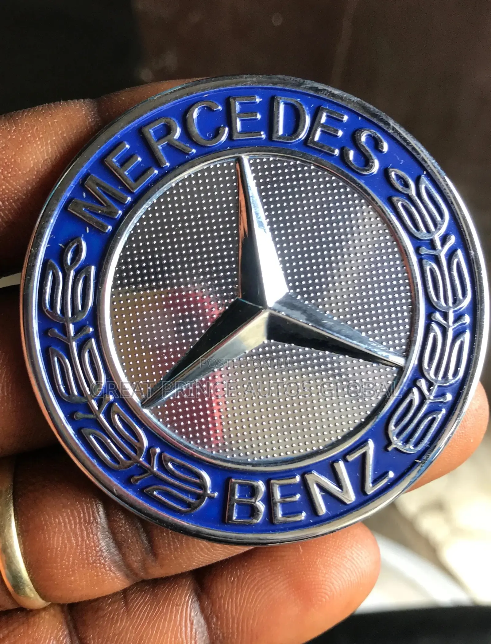 Bonnet Star Logo for All Models of Mercedes Benz