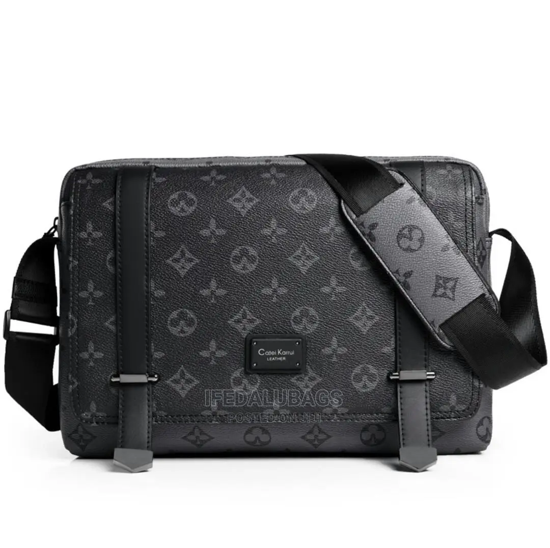 High Quality Imported Leather Side Bag