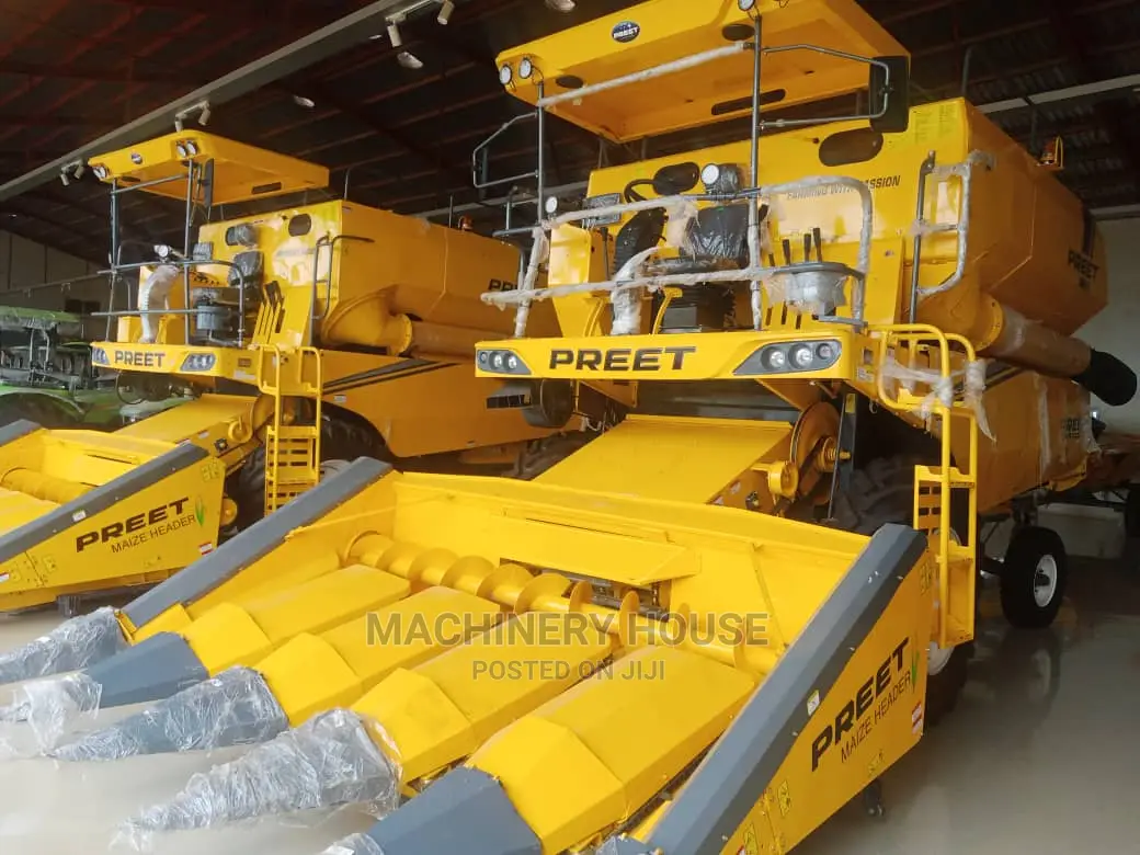 Combine Harvesters For Seedlings Rice Wheat Etc