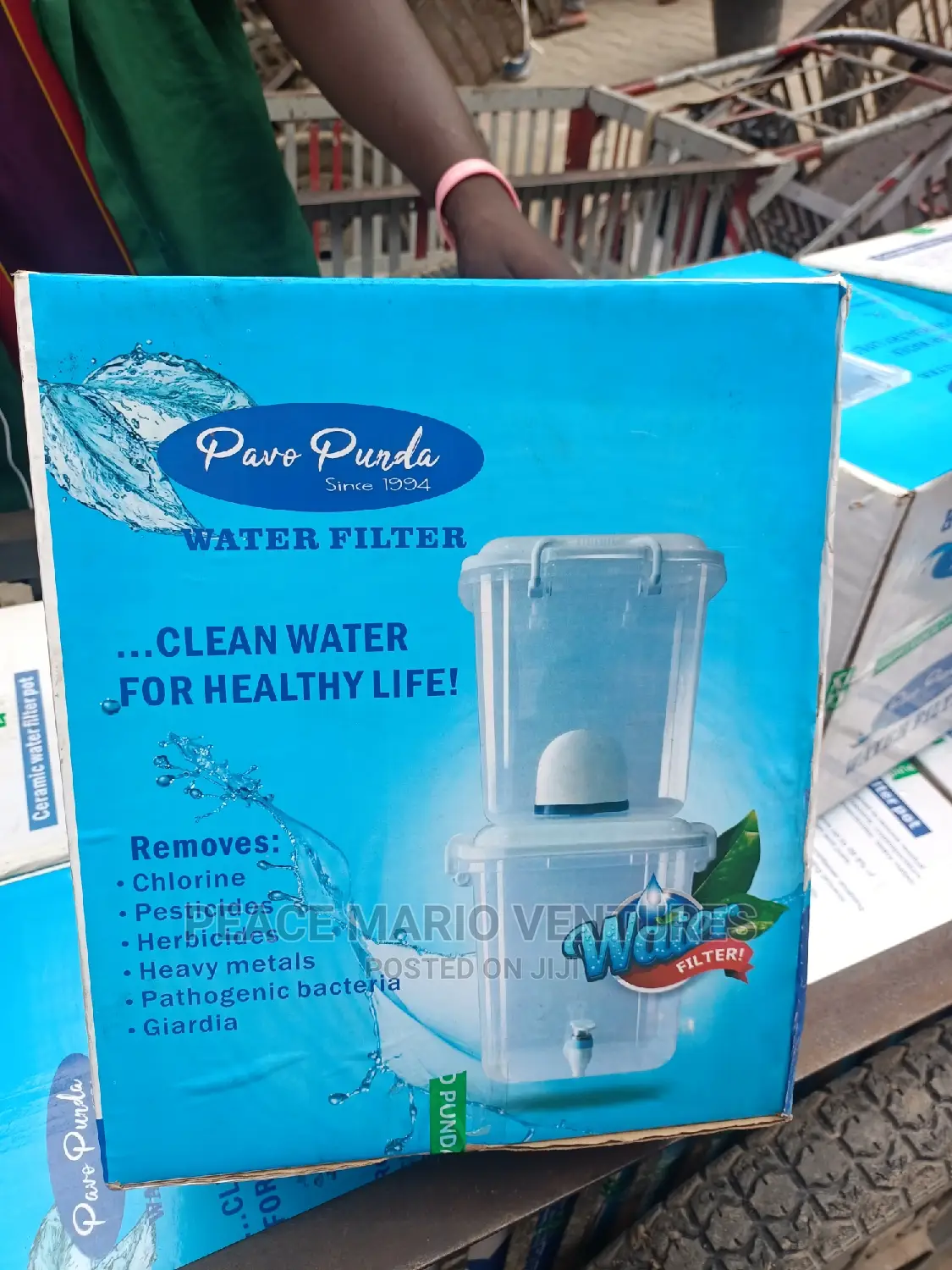Water Filter 25litres and It Has 2years Warranty