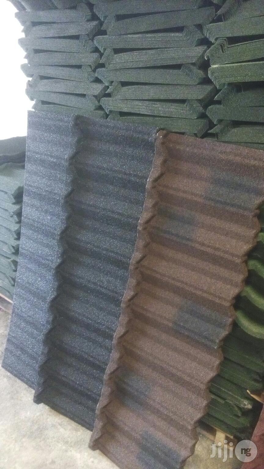 Rain Proof Stone Coated Roofing Tiles Lagos