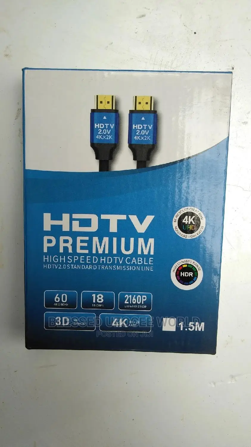  HDTV Premium High Speed HDMI Cable 1.5M
