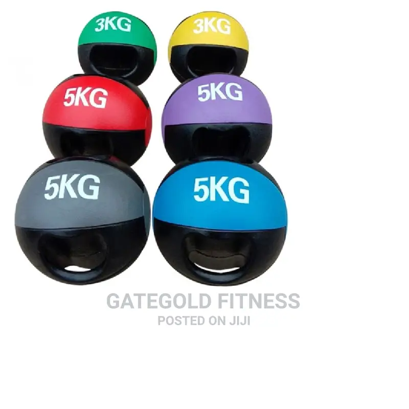 MDK0753-4 Medicine Ball With Handles 4kg