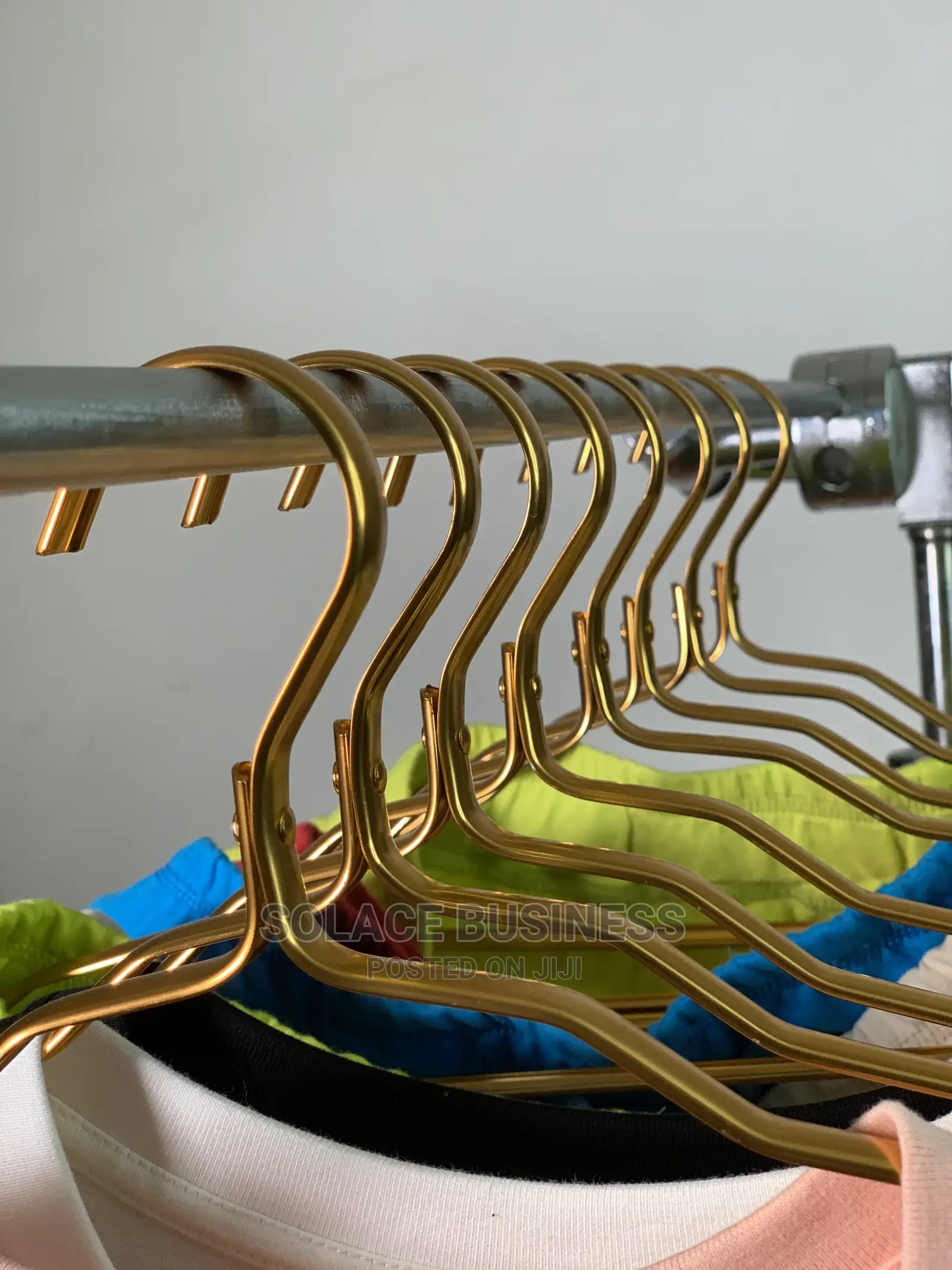 10 PCS Cloth Hangers, Luxury High Quality Aluminum Hangers
