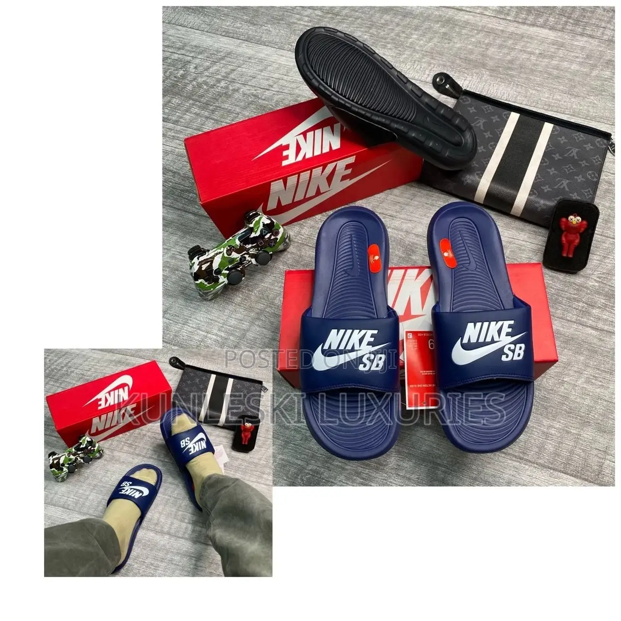 Original Nike Sb Victori One Slides Available