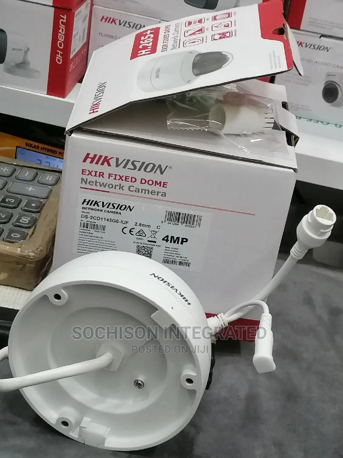 Ds-2cd1143g0-Iuf 4MP Network Dome Camera(Ip) Wit