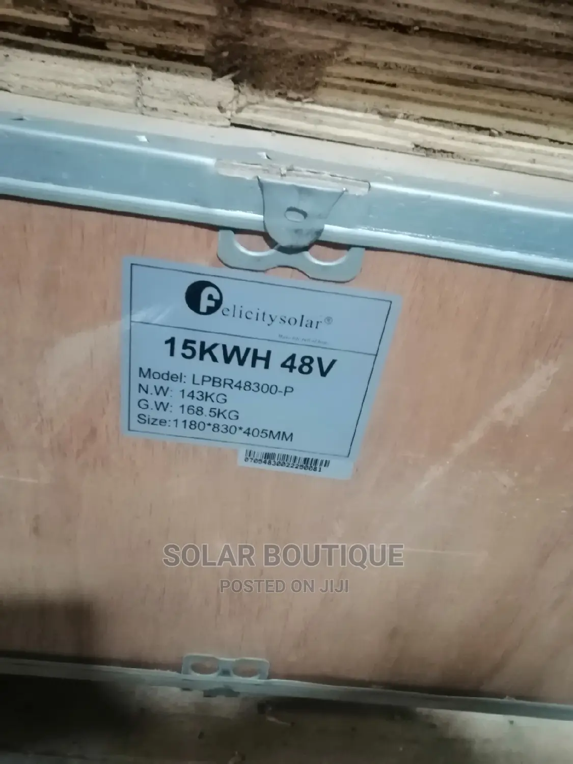 15kwh Felicity Lithium Battery