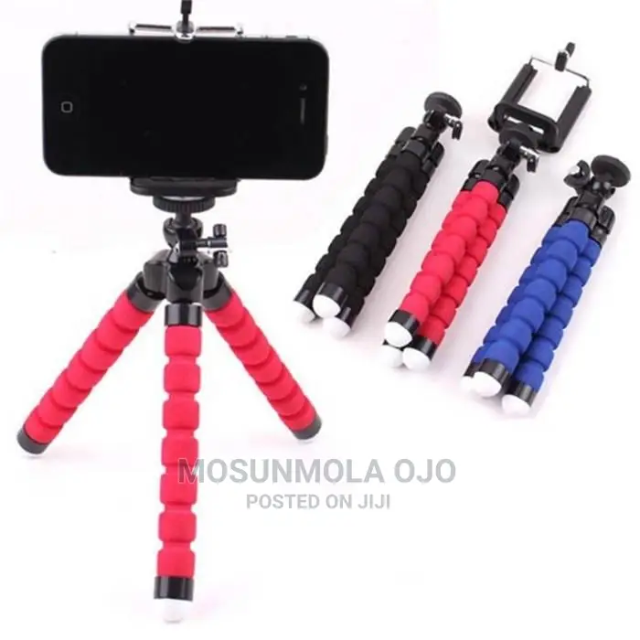 Flexible Octopus Tripod/Phone Holder