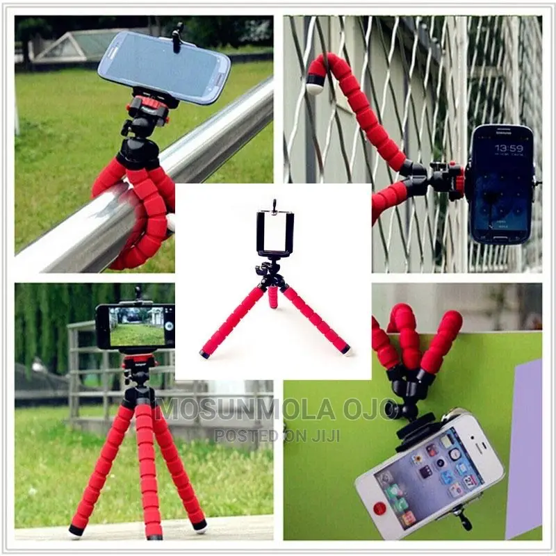 Flexible Octopus Tripod/Phone Holder