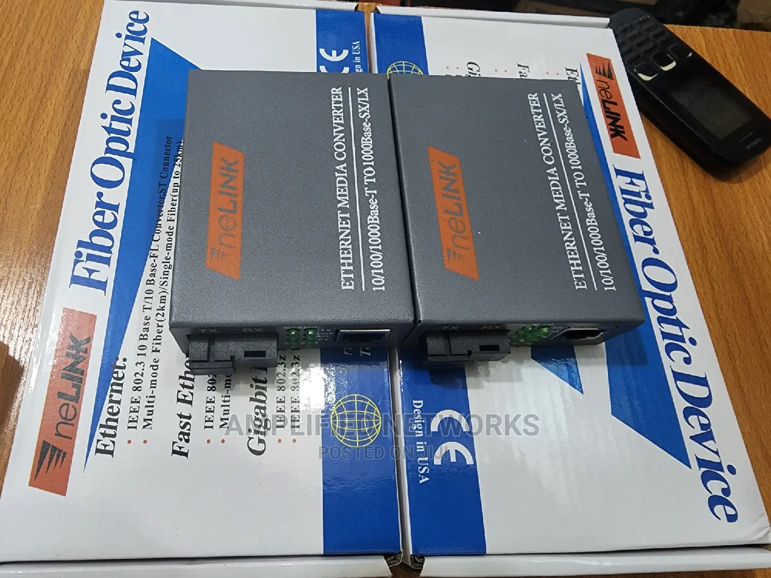 Single Fiber Gigabit Media Converter