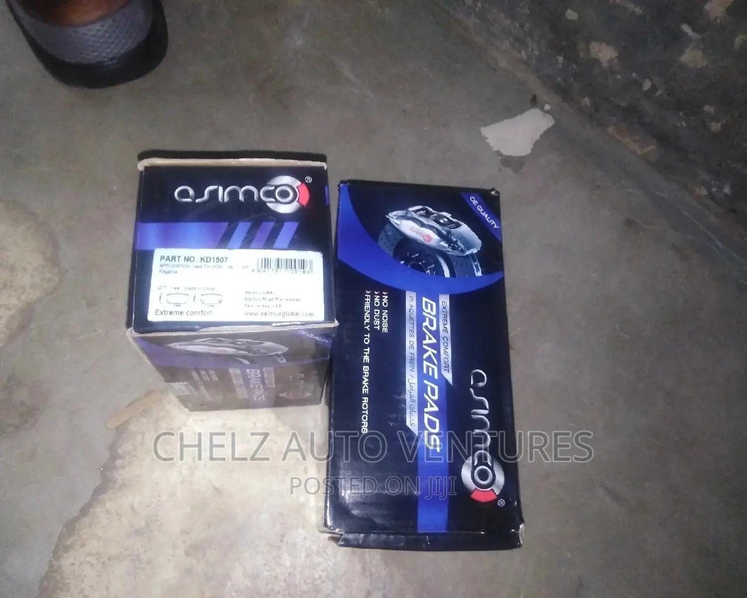 Asimco Front and Back Brake Pads