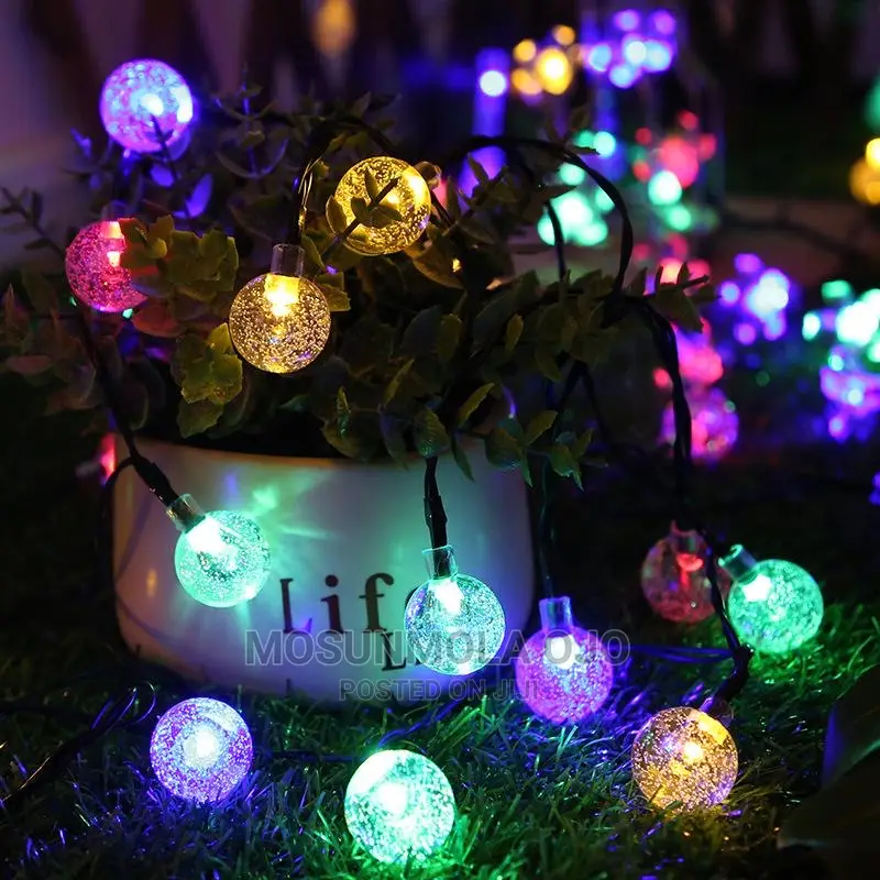 Solar LED String Outdoor Decorative Lights-Colorful
